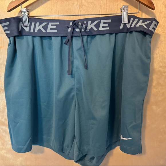 Nike light blue Dri-FIT Shorts - Picture 1 of 4